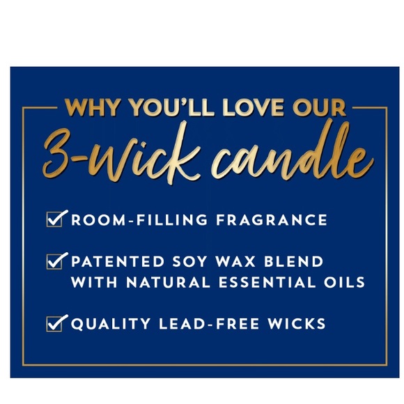 🎉HP 🎉DREAM BRIGHT 3 WICK SCENTED CANDLE LIMITED EDITION Bath & Body Works NEW - Picture 6 of 6